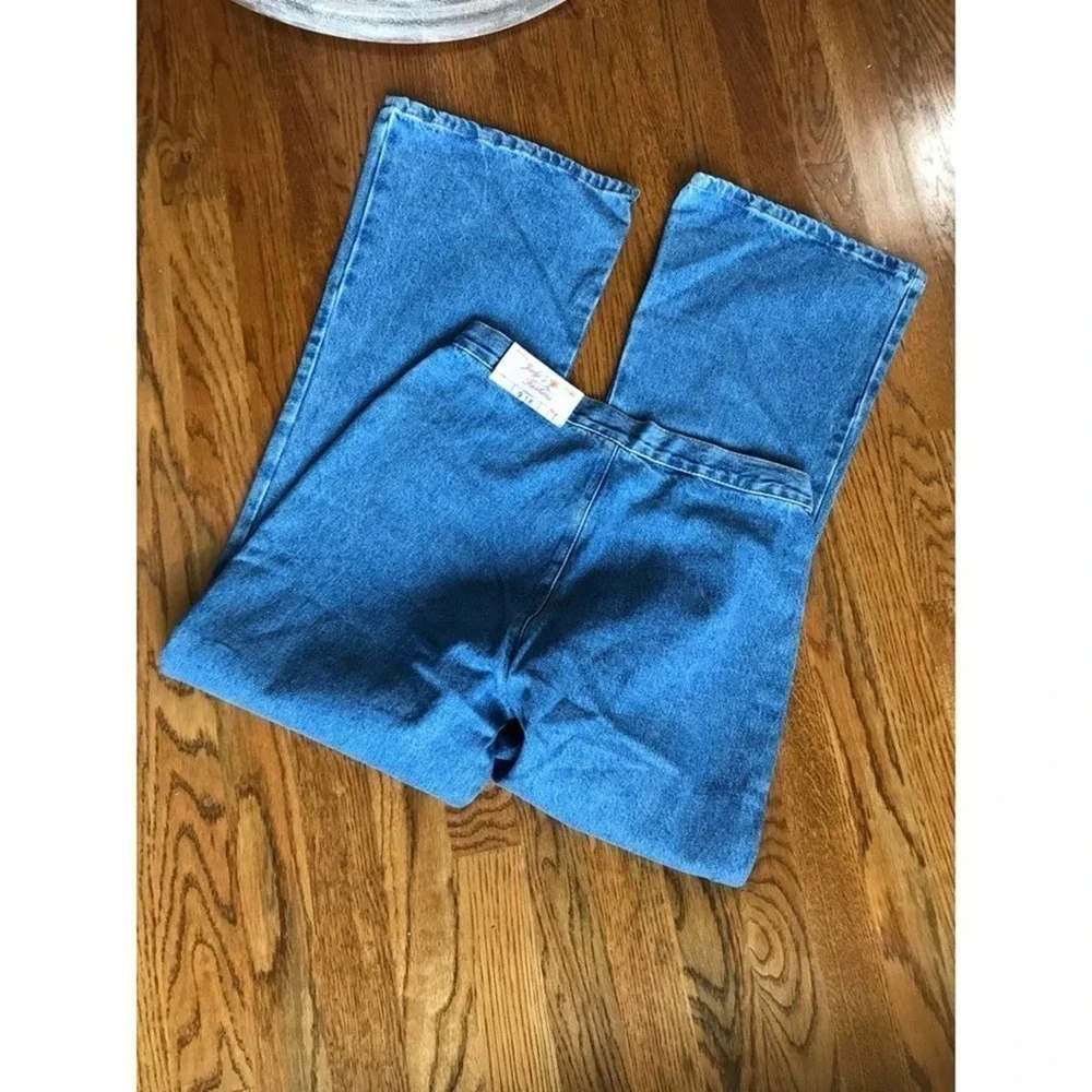 Judy’s Fashion, Medium Wash Flare Leg Jeans